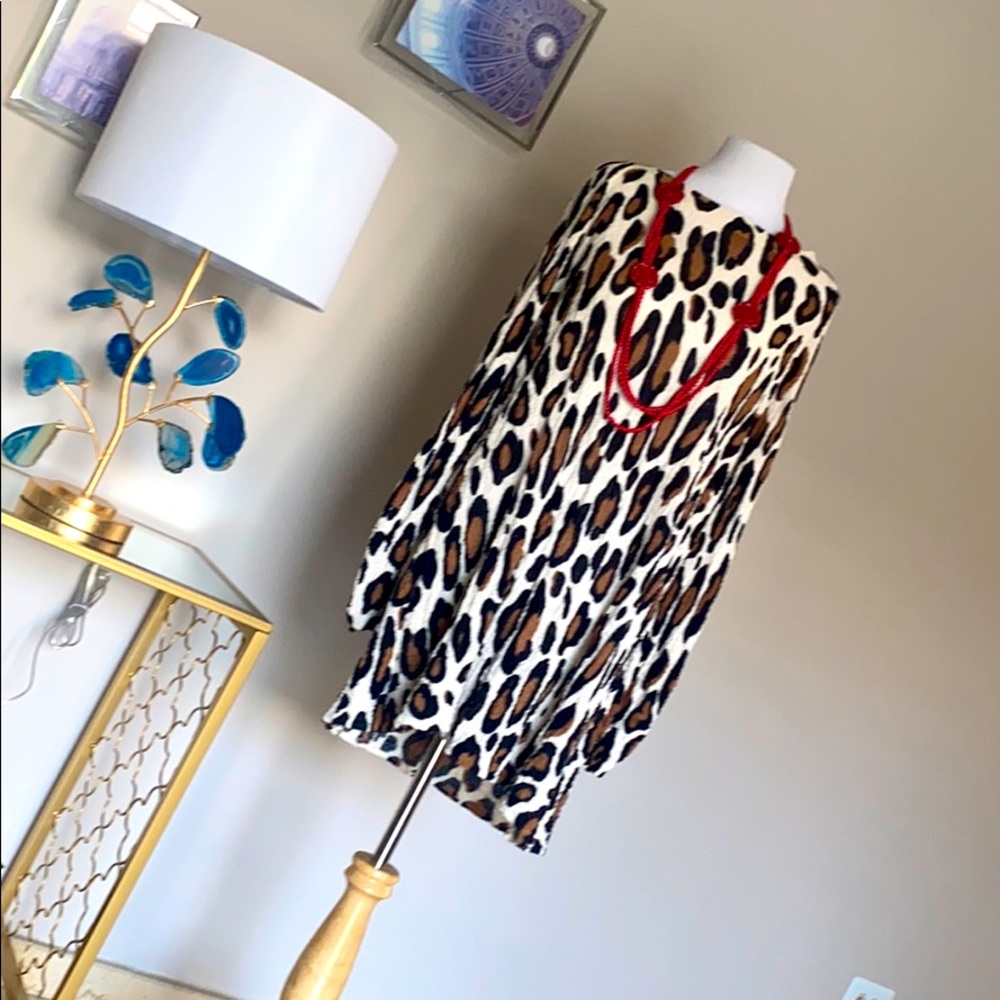 Chicos Animal Print light Sweater